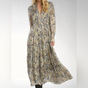 “Pretty In Paisley Dress” Brand Elan